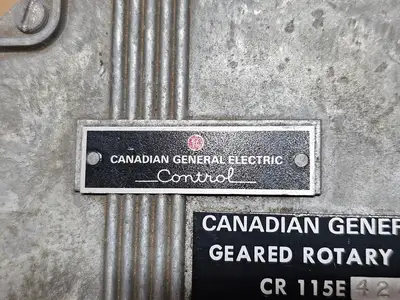 Used CANADIAN GENERAL ELECTRIC CR115E Switchgears British Columbia CA | Lenmark #1434247