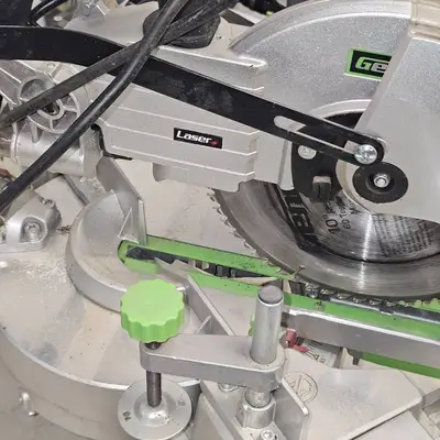 Genesis Sliding Compound Saw, Runs but needs new Trigger Switch