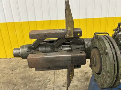 2,000 LBS X 12" LITTELL MODEL #20-12 DOUBLE END PULL OFF UNCOILER COIL REEL: STOCK #23709