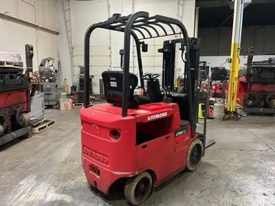 Used 2014 RAYMOND 4700C40TT 4-Wheel Sit down Electric Counterbalance Forklifts Illinois US | Somerset Equipment Sales #1546243