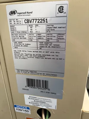 2024 INGERSOLL RAND UP6-5TAS-150-W/DR Rotary Screw & Sliding Vane Air Compressors | Compass Machine Tools, LLC (4)