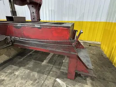 400 TON MILLHOFF ROLLING FRAME HYDRAULIC STRAIGHTENING PRESS: YOBRO #24002