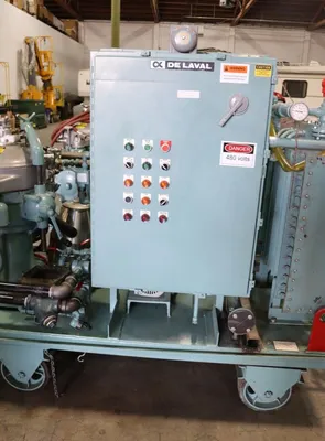 (2) Alfa-Laval MAB 206S-24 oil cleaning modules, SS.