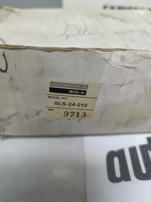 New | in-Stock SOLA SLS-24-012 Miscellaneous Equipment (Electrical & Power) | Surplus Asset Holdings #1201863