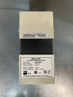Used SOLA 23-13-060-2 Transformers | Palmetto Automation #1156516
