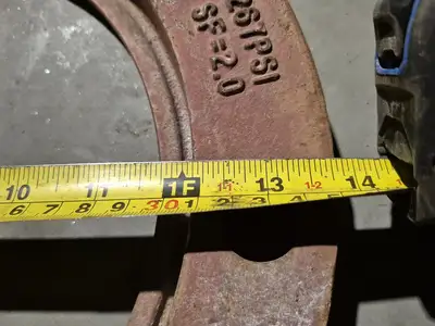 8" Class 150 Pipe Flange SDR7, SF=2.0, A536 GR65/45/12