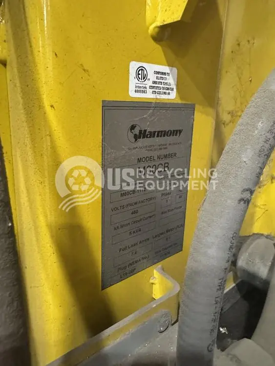 Used HARMONY/BACE/PTR SIX (6) 60" VERTICAL Balers | US Recycling Equipment #474620