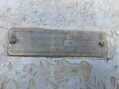 USED 1940 ROCKFORD SL