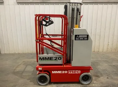 New | in-Stock 2026 MEC MME20 VERTICAL MAST LIFT Scissor Lifters Alberta CA | Adcock Equipment #1417616