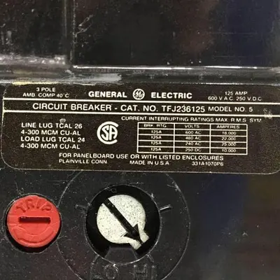 USED GENERAL ELECTRIC / GE TFJ236125