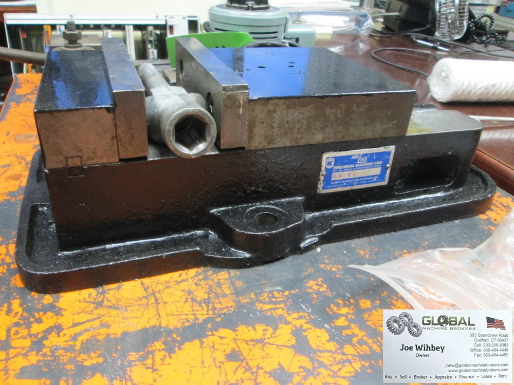 Kurt Mfg Co Ang Lock 5-3/4"Max Opening Precision Machine Vise W/Removable Jaws