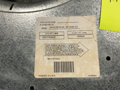 Used LAU INDUSTRIES W+H DD108A .50 CCW CV Miscellaneous MRO Ohio US | HGR 24 #1261253