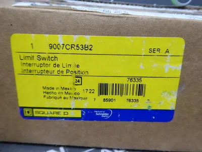 Square D 9007CR53B2 Rotary Limit Switch New NIB