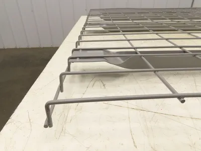 New Pallet Rack Wire Deck 42x58" Waterfall 4 Flared Channel Racking 2500lb Mesh