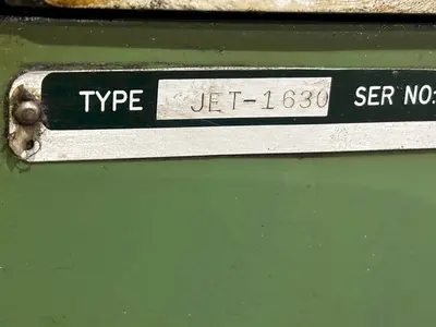 16" X 30" JET MODEL #1630 GAP BED ENGINE LATHE: YOBRO #24482