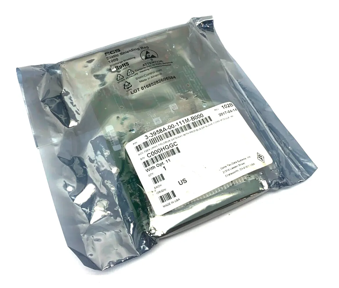 USED DELTA TAU REV. 102B FIELDBUS GATEWAY W PROFIBUS-DP COMX MOD