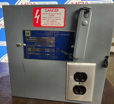USED SQUARE D CLASS 9070 TYPE: SK5271S