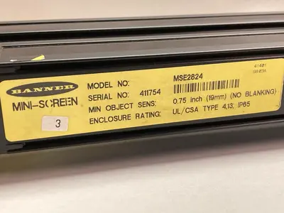 Used BANNER MSR2824 MSE2824 Industrial Controls Ohio US | Surplus Asset Holdings #1425570
