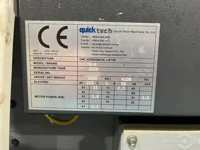 USED 2020 QUICKTECH T8 MILL