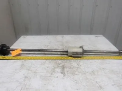 Mitsubishi 49" Z Axis Ball Screw Assembly From a M55K EDM