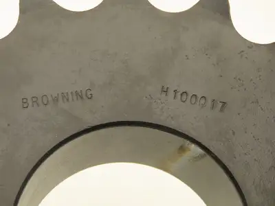 Browning H100Q17 #100 Roller Chain Sprocket 17 Tooth Split Taper Q1 Bushing