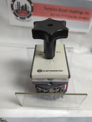 Used ELECTROSWITCH TYPE W2 Miscellaneous Equipment (Electrical & Power) Ohio US | Surplus Asset Holdings #1236550