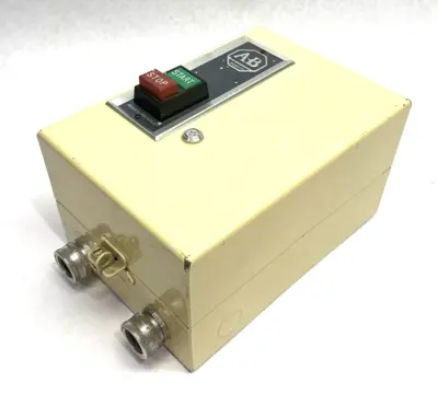 USED ALLEN-BRADLEY SER. B FULL-VOLTAGE MAGNETIC MOTOR CONTROLLER 3-PH