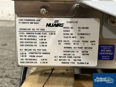 NEW Nuaire NuAire Bacterial Safety Laboratory Hood
