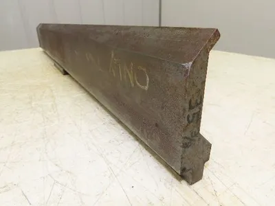 Press Brake Gooseneck Punch Die 35-3/8" Long 90° V 1/4" Finger 3-3/4" H