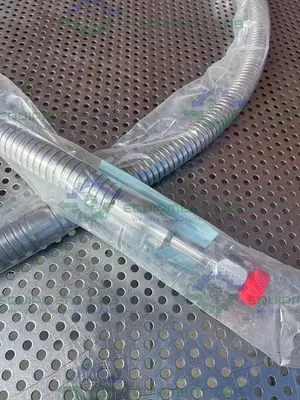 Stainless Steel  Flexible Hose 72" w/ 1" Female  to 1/2" Male Threaded Fitting