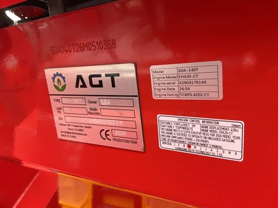 Used 2026 AGT INDUSTRIAL SDA-140T MINI SKID STEER LOADER Compact Utility Loaders Michigan US | Miedema Asset Management Group #1342420