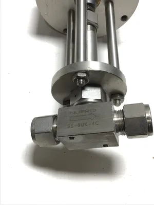 Nupro SS-8UK-4C Pneumatic Flow Valve