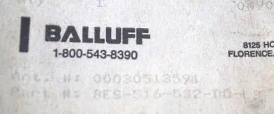 NEW BALLUFF BES BES-516-532-DO-L03 PROXIMITY SENSOR BES516532DOL03