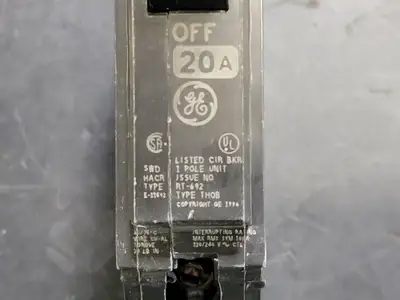 20 Amp, 1 Pole, 120/240 volts Circuit Breaker THQB120