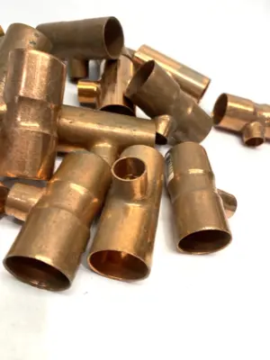 1" x 1" x 1/2" | Tee C x C x C Copper LOT OF 15 -  New Other