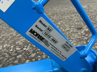 Used MORSE 92 Drum Lifters Ohio US | HGR 24 #1358506