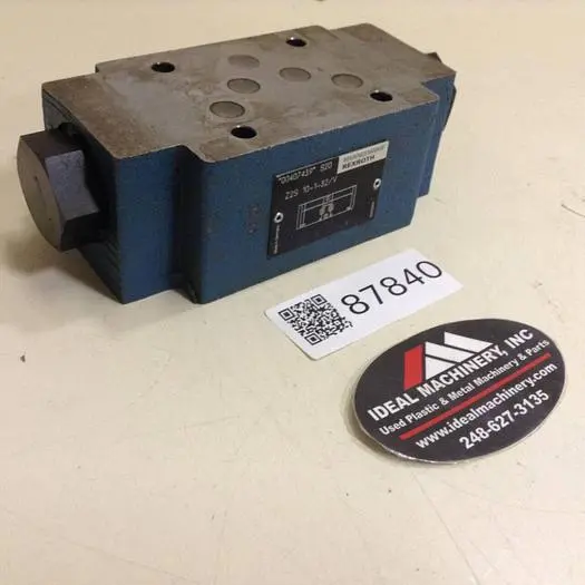 Used REXROTH Z2S10132V Valves/Fittings Michigan US | Ideal Machinery #587343