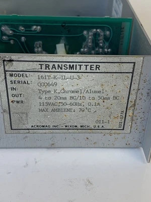 USED Acromag 161T-K-IL-U-3