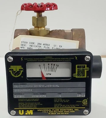 NEW Universal Flow Monitors Inc MN-FTE10GMV-12-32V1.023-A0NL