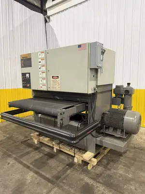 52” TIMESAVER MODEL #252-1M METAL BELT SANDER GRINDER: YOBRO 24763