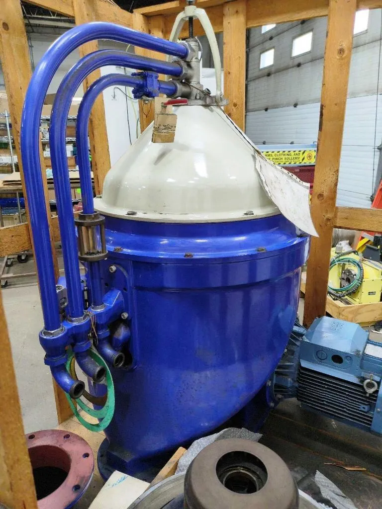 Alfa-Laval FOPX 613 TFD-24 oil purifier, SS.