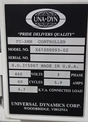 USED UNA-DYN FC-XMH