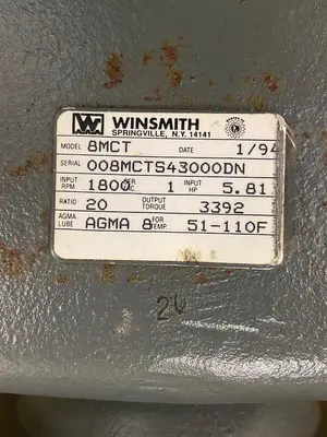 New | in-Stock WINSMITH 8MCTS43000DN Industrial Controls | Surplus Asset Holdings #1221691