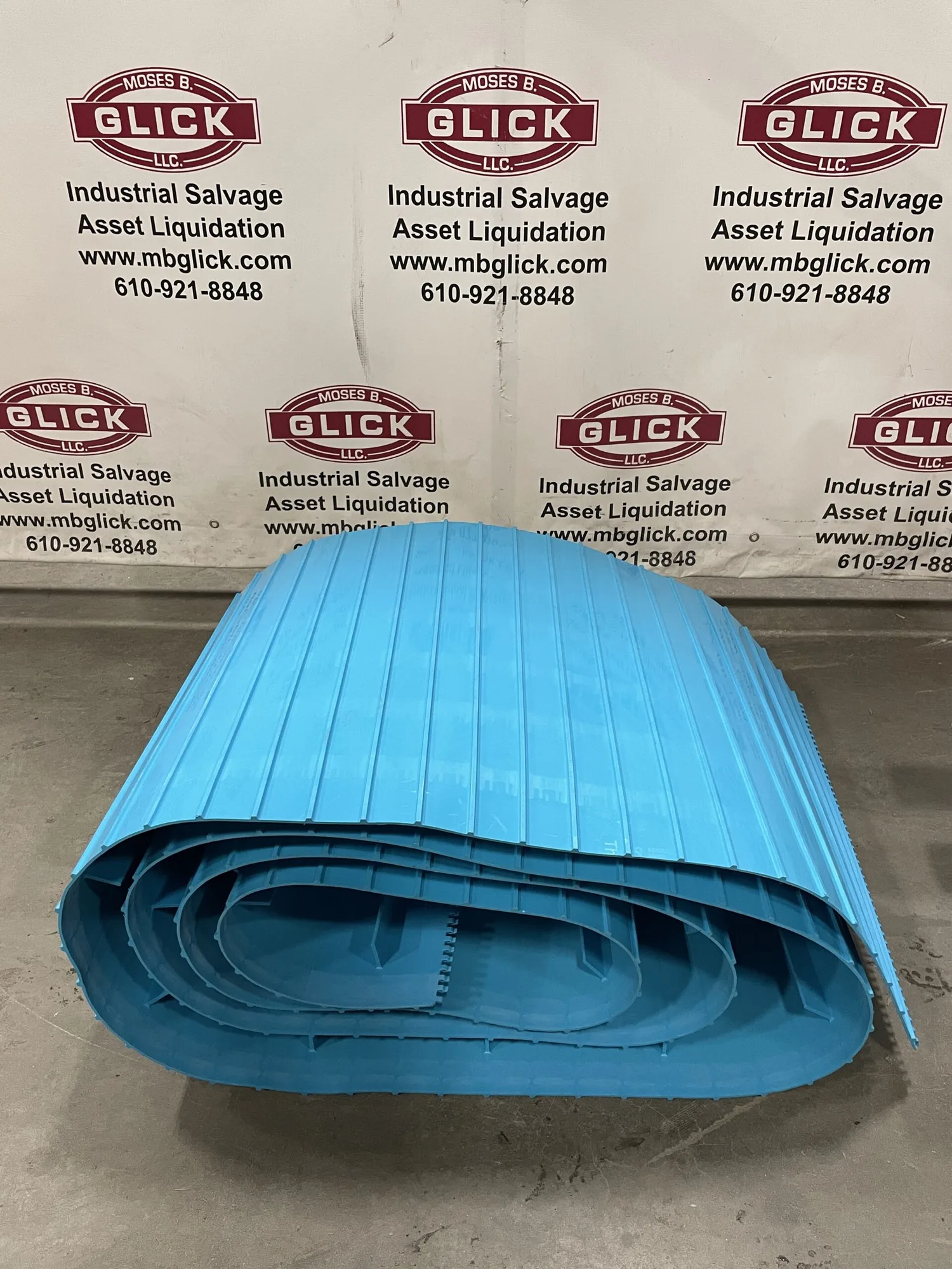 Intralox 8050 Food Grade Cleated Poly Conveyor Belt/Belting 20′ x 24″