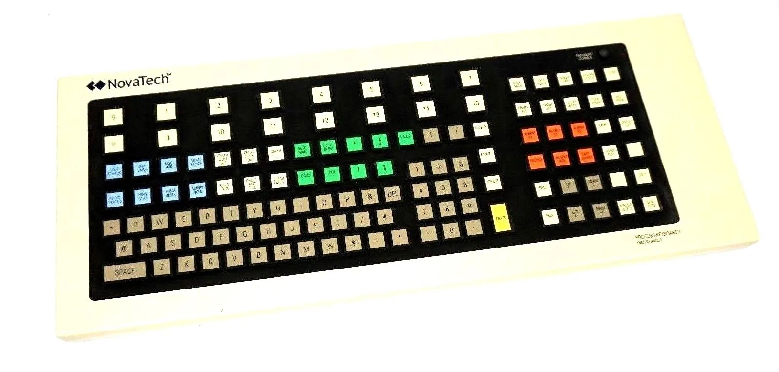 NEW NOVATECH 2594710-0003 REV. P PROCESS KEYBOARD 25947100003