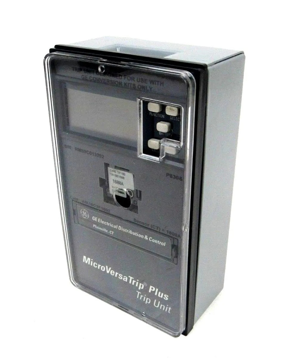 USED GENERAL ELECTRIC AIK16C3F1602 MICROVERSATRIP PLUS UNIT 1600A-1600A