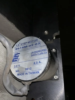 ID Technology Pressure Sensitive Labeler on Adjustable Stand