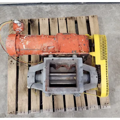 Used 8" Buhler Rotary Airlock Blow Thru Valve