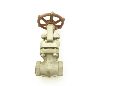 Ladish 1001-339 Gate Valve 1 NPT Class 150 275PSI Stainless Steel Rising Stem