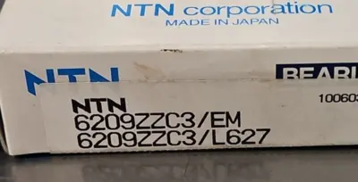 NTN 6209C3 Radial Ball Bearing Loc6F30